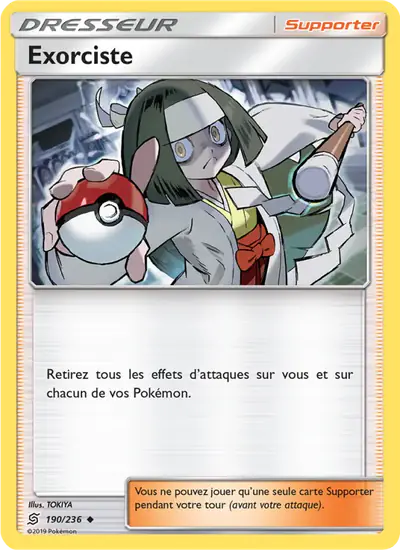Image de la carte Pokemon Exorciste 190/236