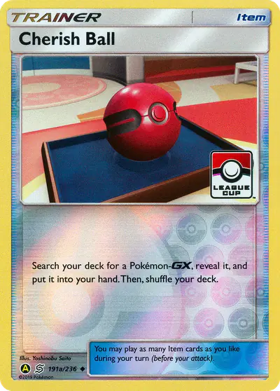 Image de la carte Pokemon Mémoire Ball 191a/236