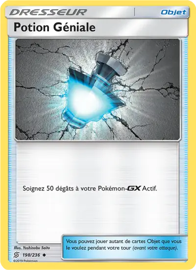 Image de la carte Pokemon Potion Géniale 198/236