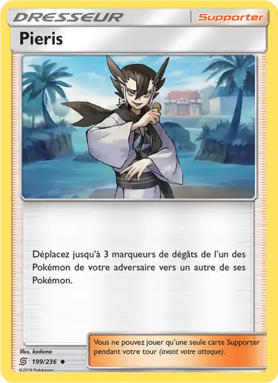 Image de la carte Pokemon Pieris 199/236