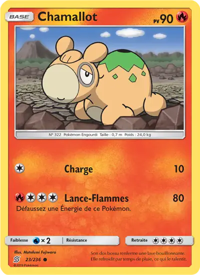 Image de la carte Pokemon Chamallot 23/236