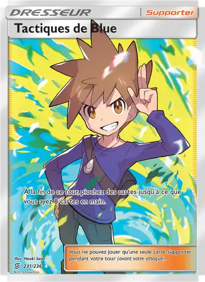 Image de la carte Pokemon Tactiques de Blue 231/236