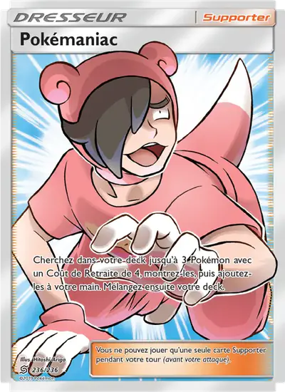 Image de la carte Pokemon Pokémaniac 236/236