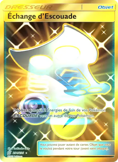 Image de la carte Pokemon Échange d'Escouade 254/236
