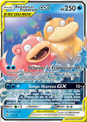 Ramoloss et Psykokwak GX 35/236