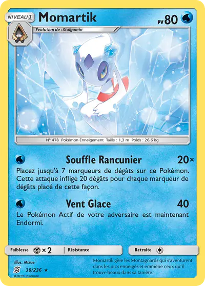 Image de la carte Pokemon Momartik 38/236