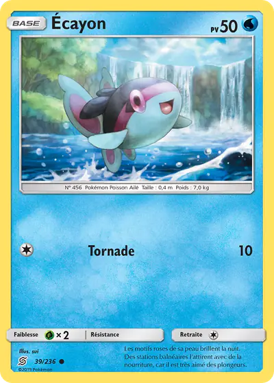 Image de la carte Pokemon Écayon 39/236