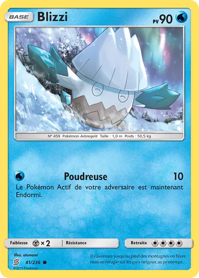 Image de la carte Pokemon Blizzi 41/236