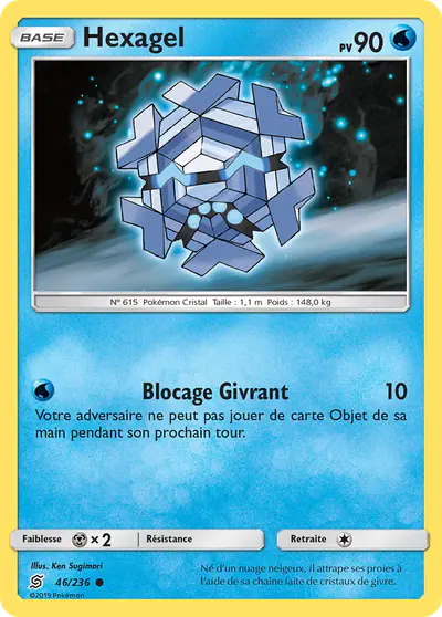 Image de la carte Pokemon Hexagel 46/236