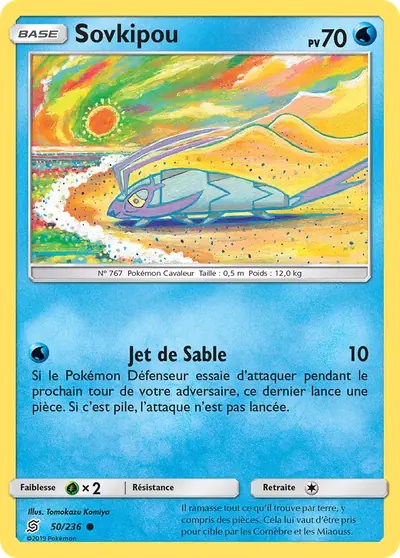 Image de la carte Pokemon Sovkipou 50/236