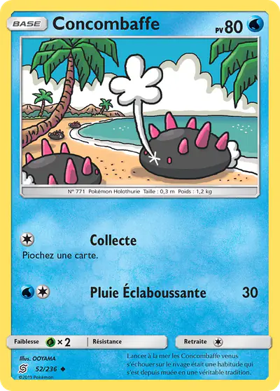 Image de la carte Pokemon Concombaffe 52/236