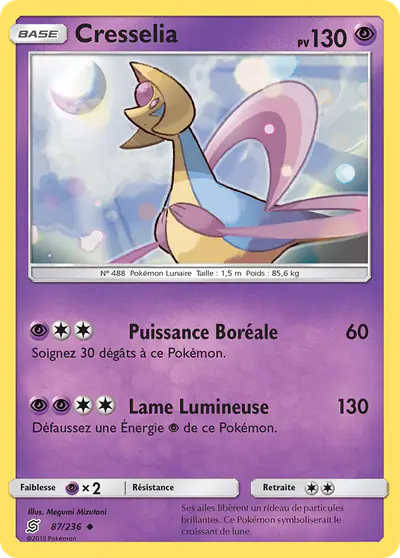 Image de la carte Pokemon Cresselia 87/236