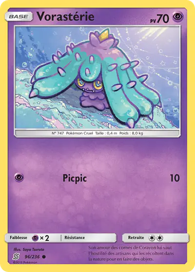 Image de la carte Pokemon Vorastérie 96/236
