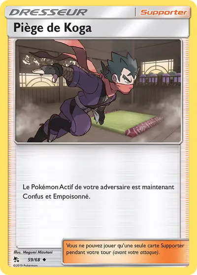 Image de la carte Pokemon Piège de Koga 59/68