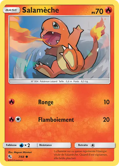 Image de la carte Pokemon Salamèche 7/68