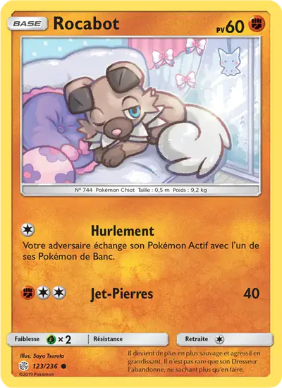 Image de la carte Pokemon Rocabot 123/236