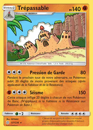 Tr&eacute;passable 127/236