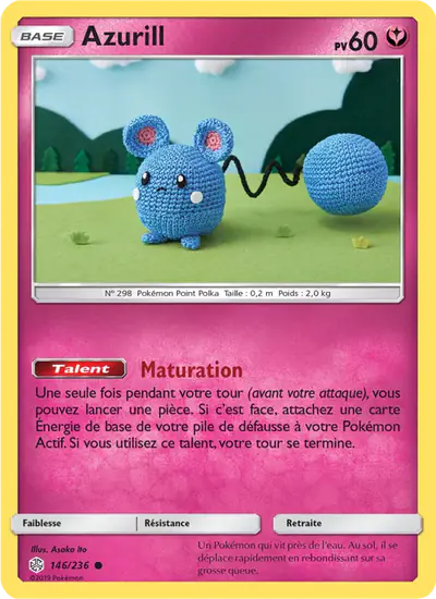 Image de la carte Pokemon Azurill 146/236