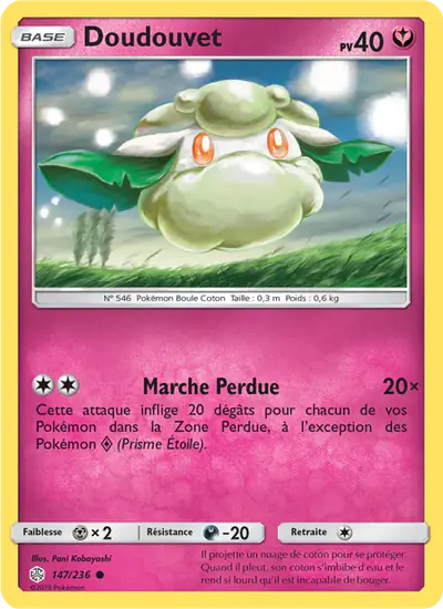 Image de la carte Pokemon Doudouvet 147/236