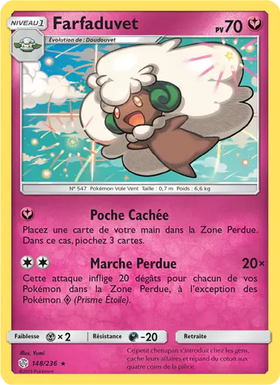 Image de la carte Pokemon Farfaduvet 148/236