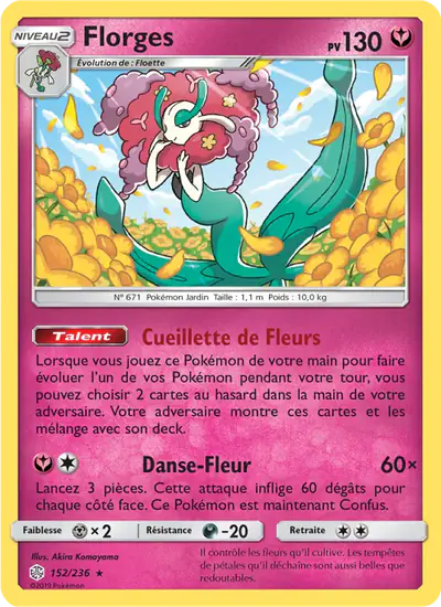 Image de la carte Pokemon Florges 152/236
