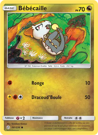 Image de la carte Pokemon Bébécaille 161/236
