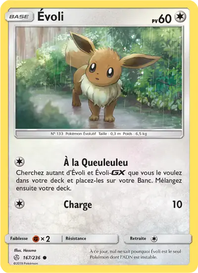 Image de la carte Pokemon Évoli 167/236
