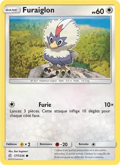 Image de la carte Pokemon Furaiglon 177/236