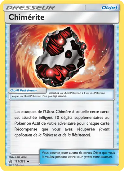 Image de la carte Pokemon Chimérite 185/236