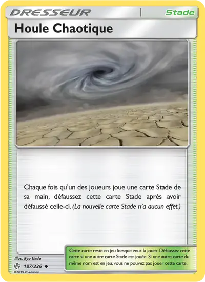 Image de la carte Pokemon Houle Chaotique 187/236