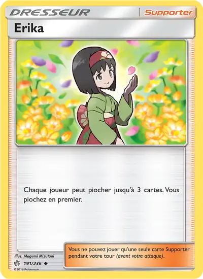Image de la carte Pokemon Erika 191/236