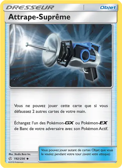 Image de la carte Pokemon Attrape-Suprême 192/236