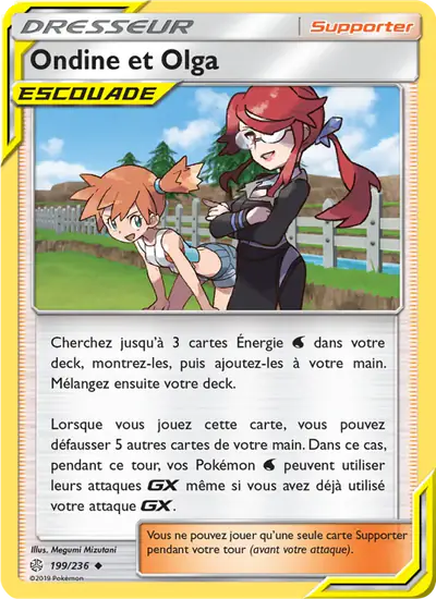 Image de la carte Pokemon Ondine et Olga 199/236
