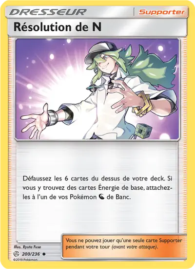 Image de la carte Pokemon Résolution de N 200/236