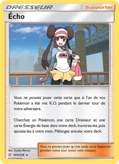 Image de la carte Pokemon Écho 204/236