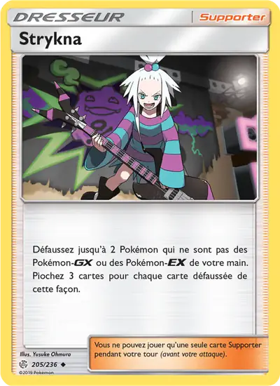 Image de la carte Pokemon Strykna 205/236