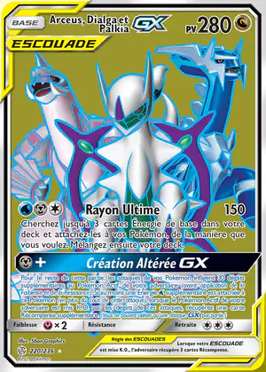 Arceus, Dialga et Palkia GX 220/236