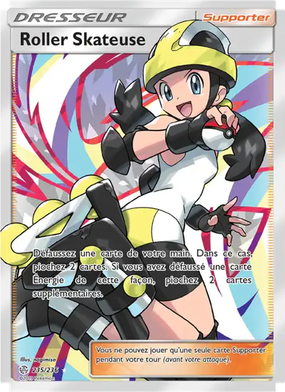Image de la carte Pokemon Roller Skateuse 235/236