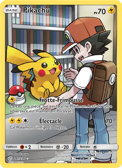 Image de la carte Pokemon Pikachu 241/236