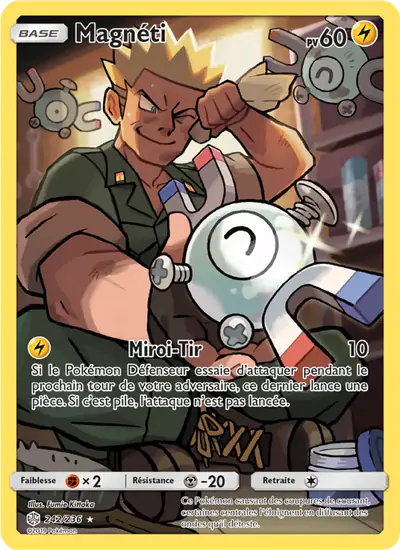Image de la carte Pokemon Magnéti 242/236