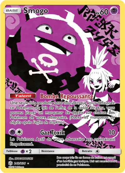 Image de la carte Pokemon Smogo 243/236