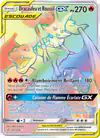 Image de la carte Dracaufeu et Roussil GX 251/236