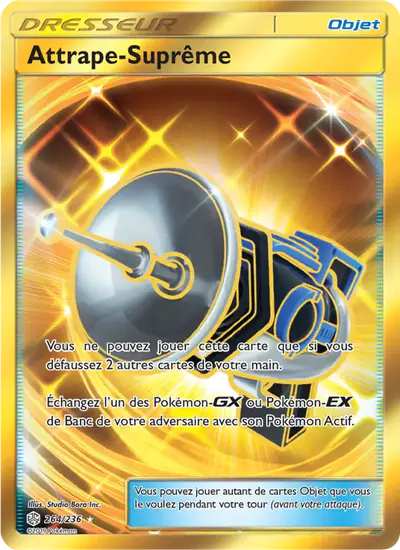 Image de la carte Pokemon Attrape-Suprême 264/236