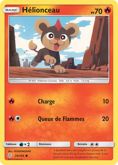 Image de la carte Pokemon Hélionceau 36/236