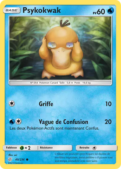 Image de la carte Pokemon Psykokwak 40/236