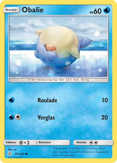 Image de la carte Pokemon Obalie 49/236