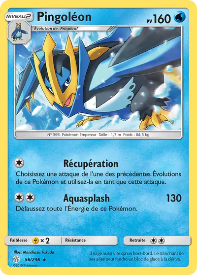 Image de la carte Pokemon Pingoléon 56/236