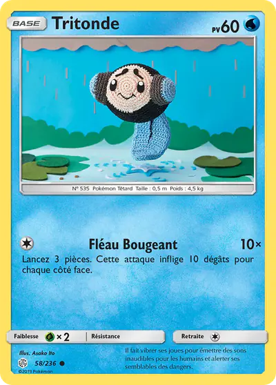 Image de la carte Pokemon Tritonde 58/236