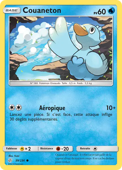 Image de la carte Pokemon Couaneton 59/236