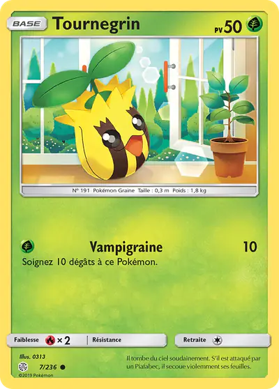 Image de la carte Pokemon Tournegrin 7/236